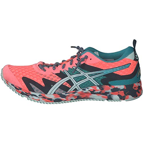 ASICS Gel-Noosa Tri 12, Zapatillas de Running Mujer, Sun Coral Bio Mint, 39 EU