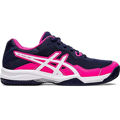 ASICS Gel-Padel Pro 4, Zapatillas Deportivas Mujer, Peacoat/White, 39.5 EU ASICS Gel-Padel Pro 4, Zapatillas Deportivas Mujer, Peacoat/White, 39.5 EU