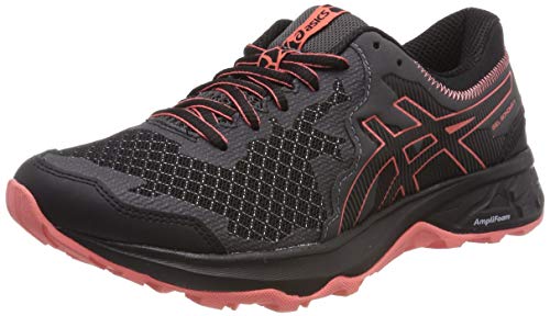 Asics Gel-Sonoma 4, Zapatillas de Running Mujer, Negro (Black/Papaya 001), 36 EU Asics Gel-Sonoma 4, Zapatillas de Running Mujer, Negro (Black/Papaya 001), 36 EU