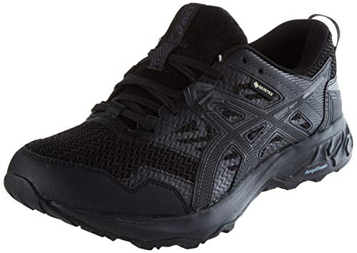 Asics Gel-Sonoma 5 G-TX, Zapatilla de Trail Running para Hombre, Negro(Black/Black), 43.5 EU