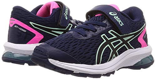 ASICS GT-1000 9 PS, Zapatillas Deportivas Unisex niños, Peacoat/Black, 33.5 EU ASICS GT-1000 9 PS, Zapatillas Deportivas Unisex niños, Peacoat/Black, 33.5 EU