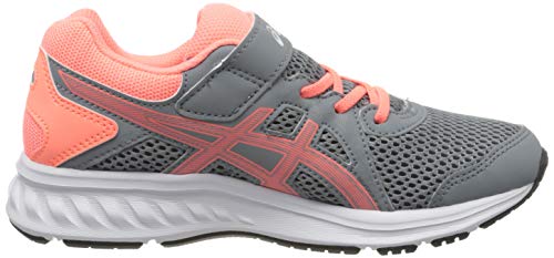 ASICS JOLT 2 PS, Zapatillas de Running, Multicolor Sheet Rock Sun Coral, 33 EU