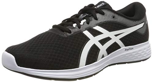 Asics Patriot 11, Zapatillas de Running para Hombre, Negro (Black/White 001), 46 EU