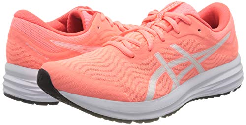 ASICS Patriot 12, Zapatillas para Correr Mujer, Sun Coral White, 39.5 EU