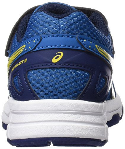 Asics Pre Galaxy 9 PS, Zapatillas de Running, (Thunder Blue/Vibrant Yellow/In), 27 EU