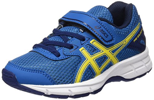 Asics Pre Galaxy 9 PS, Zapatillas de Running, (Thunder Blue/Vibrant Yellow/In), 27 EU