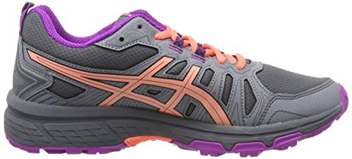 Asics Venture 7 GS, Zapatillas de Running Unisex Adulto, Gris, 36 EU