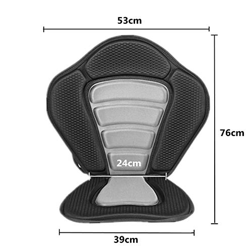 Asiento de Kayak Acolchado Deluxe, Bolsa de Viaje Desmontable Canoa SiéNtese en el Asiento de Kayak Superior For Outdoor Kayak Canoe Dinghy Boat Asiento de Kayak Acolchado Deluxe, Bolsa de Viaje Desmontable Canoa SiéNtese en el Asiento de Kayak Superior For Outdoor Kayak Canoe Dinghy Boat