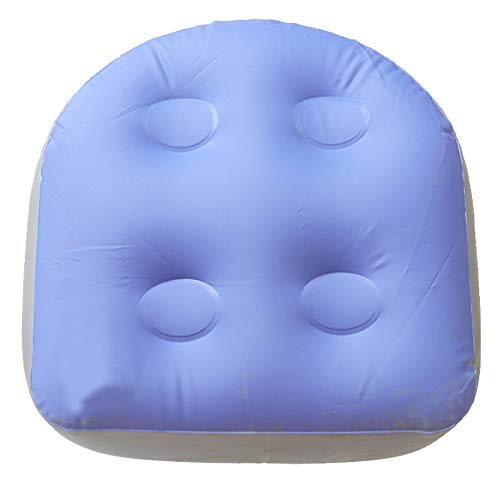 Asiento elevador para bañera de hidromasaje, cojín de masaje para bañera inflable, colchoneta de relajación con ventosas, almohadilla de respaldo suave para adultos, ancianos, descanso en el hogar Asiento elevador para bañera de hidromasaje, cojín de masaje para bañera inflable, colchoneta de relajación con ventosas, almohadilla de respaldo suave para adultos, ancianos, descanso en el hogar
