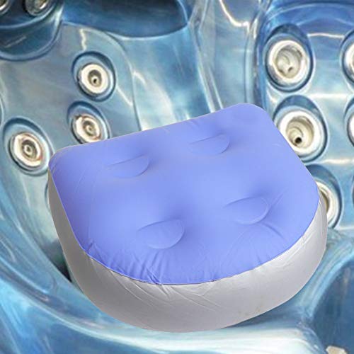 Asiento elevador para bañera de hidromasaje, cojín de masaje para bañera inflable, colchoneta de relajación con ventosas, almohadilla de respaldo suave para adultos, ancianos, descanso en el hogar Asiento elevador para bañera de hidromasaje, cojín de masaje para bañera inflable, colchoneta de relajación con ventosas, almohadilla de respaldo suave para adultos, ancianos, descanso en el hogar