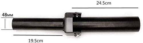 Asinean Rotación de 360 Grados Barbell T-Bar Row Plate Post Landmine para Barras Olímpicas de 2 Pulgadas Barras de 50 mm, Soportes de Placa de Peso Negros para Ejercicios de Espalda