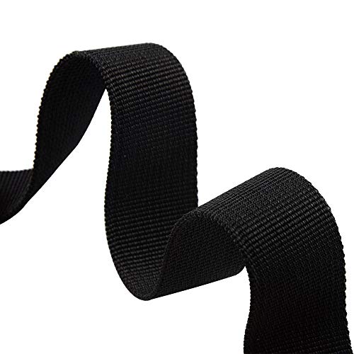ASIV Correa de Nylon multifunción de 10 metros para Senderismo al aire libre, Embalaje, DIY, artesanía - Negro ASIV Correa de Nylon multifunción de 10 metros para Senderismo al aire libre, Embalaje, DIY, artesanía - Negro