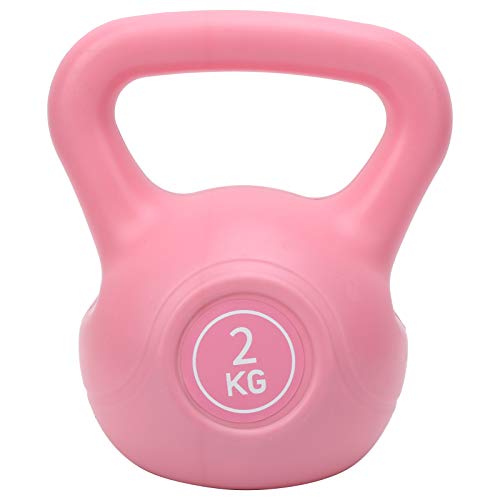 Asixxsix Kettle Dumbbell, Kettlebell de Mango Ancho, Ligero y ecológico, cómodas Sentadillas portátiles para Columpios de pie Prensas de Banco