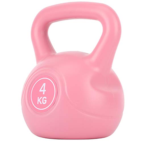 Asixxsix Kettlebell de la manija Ancha, Kettle Dumbbell, 4KG Gym Yoga para la Aptitud del Culturismo