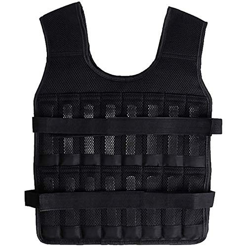 Asolym Chalecos Peso Ajustable, Chaleco Peso de 20 a 40 kg, Chaqueta Entrenamiento Fuerza para Entrenamiento Velocidad, Entrenamiento Funcional, Levantamiento Pesas, Levantamiento Pesas y Dominadas Asolym Chalecos Peso Ajustable, Chaleco Peso de 20 a 40 kg, Chaqueta Entrenamiento Fuerza para Entrenamiento Velocidad, Entrenamiento Funcional, Levantamiento Pesas, Levantamiento Pesas y Dominadas