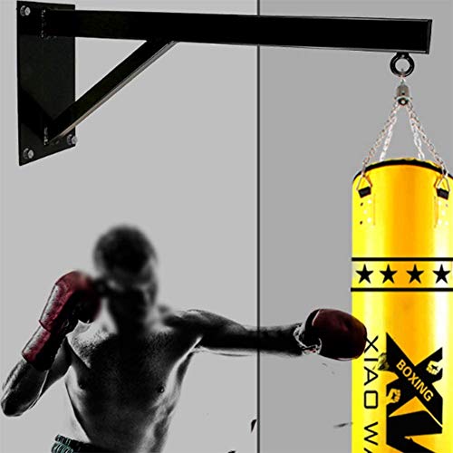 Asolym Saco De Perchas De Montaje En Pared De Acero Pesado, Triángulo De Soporte De Carga Diseño Boxeo Puñetazo Bolsa con Soporte De Montaje Completa Tornillo,40cm Asolym Saco De Perchas De Montaje En Pared De Acero Pesado, Triángulo De Soporte De Carga Diseño Boxeo Puñetazo Bolsa con Soporte De Montaje Completa Tornillo,40cm