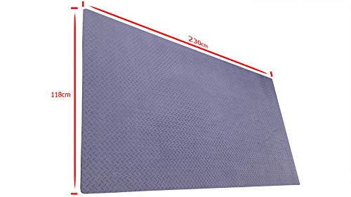 Assemblemat® Protector de suelo para cintas de correr, ciclismo, remo antideslizante, espuma EVA resistente, tapete multiusos para yoga, pilates, crossfit, ejercicios de núcleo Assemblemat® Protector de suelo para cintas de correr, ciclismo, remo antideslizante, espuma EVA resistente, tapete multiusos para yoga, pilates, crossfit, ejercicios de núcleo