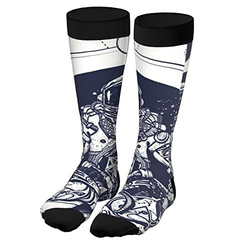 Astronauta en posición de loto Arte del tatuaje y diseño de camiseta Símbolo Meditación Armonía Yoga Astronauta Yoga Los calcetines negros de tacón alto son ligeros y resistentes al sudor Calcetines g Astronauta en posición de loto Arte del tatuaje y diseño de camiseta Símbolo Meditación Armonía Yoga Astronauta Yoga Los calcetines negros de tacón alto son ligeros y resistentes al sudor Calcetines g