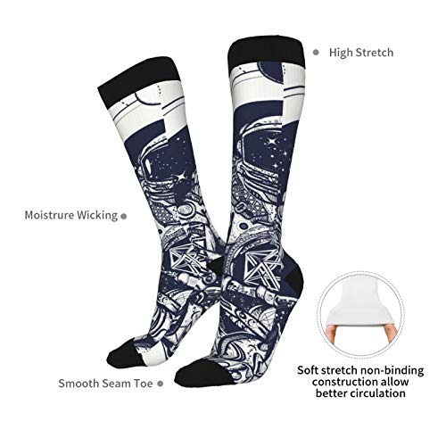 Astronauta en posición de loto Arte del tatuaje y diseño de camiseta Símbolo Meditación Armonía Yoga Astronauta Yoga Los calcetines negros de tacón alto son ligeros y resistentes al sudor Calcetines g Astronauta en posición de loto Arte del tatuaje y diseño de camiseta Símbolo Meditación Armonía Yoga Astronauta Yoga Los calcetines negros de tacón alto son ligeros y resistentes al sudor Calcetines g