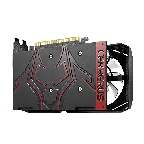 ASUS CERBERUS-GTX1050TI-O4G, Tarjeta Gráfica (GeForce GTX 1050 Ti, 4GB, GDDR5, 128 bit, 7680 x 4320 Pixeles, PCI Express 3.0, 1480 MHz), GeForce 9800 GTX+, 1480 MHz