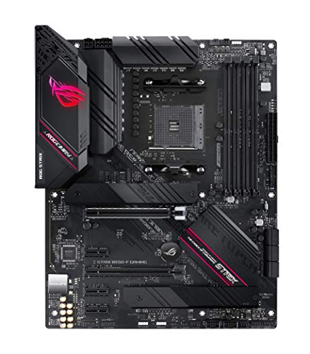 ASUS ROG Strix B550-F Gaming AMD AM4 Zen 3 Ryzen 5000 y 3ª generación Ryzen ATX placa base para juegos (PCIe 4.0, 2.5 Gb LAN, BIOS Flashback, HDMI 2.1, direccionable Gen 2 RGB Header y Aura Sync)