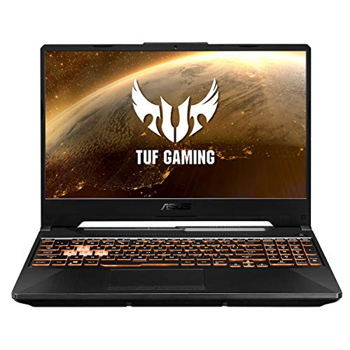 ASUS TUF Gaming A15 FX506LH-BQ034 - Ordenador Portátil Gaming de 15.6" FullHD (Intel Core i5-10300H, 16GB RAM, 512GB SSD, NVIDIA GTX1650-4GB, Sin Sistema Operativo)Negro Hoguera-Teclado QWERTY español