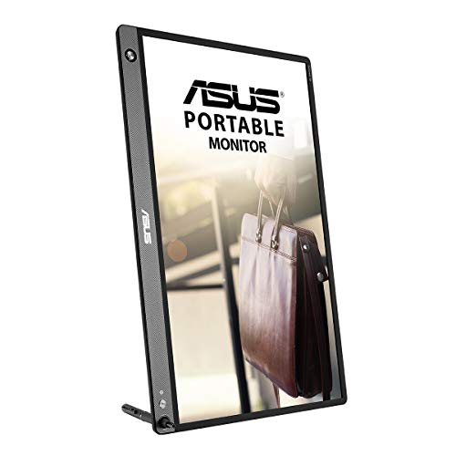 ASUS ZenScreen Touch MB16AMT - Monitor portátil USB-C de 15,6 Pulgadas, IPS, Full HD, Conectividad híbrida, USB de Tipo C, Micro-HDMI, Compatible con Smartphones, portátiles y Consolas de Juegos