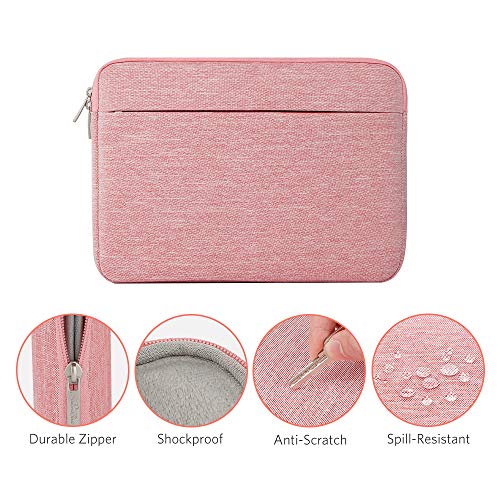 AtailorBird Funda Ordenador Portatil 15,6 Pulgadas,Bolsa pc Portátil Impermeable Anti-rasguños Antigolpes,Funda 15,6 Acolchada per Laptop/Notebook/MacBook/Chromebook -Rosa