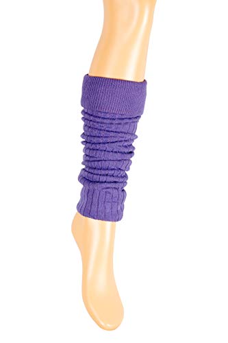 Ateena Calentadores de la pierna de algodón para mujer, cálido y cómodo, regalo deportivo, diferentes colores, talla única