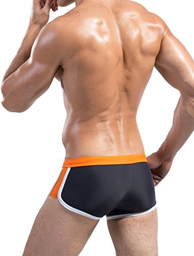 Ateid Bañador de Natación Boxer para Hombre Marengo L