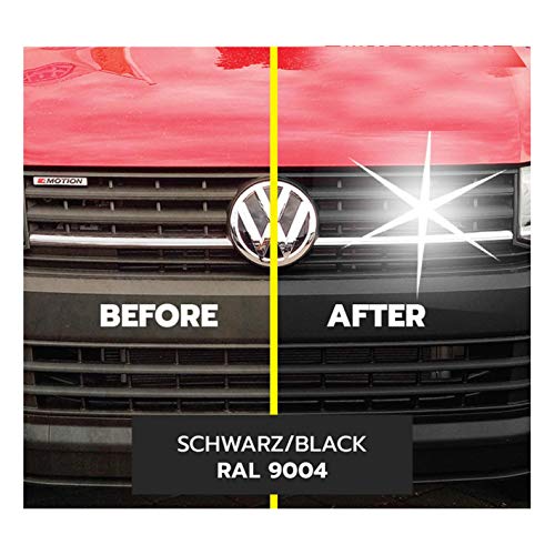 ATG Restaurador de plasticos: Pintura para plasticos reparador Parachoques,Negro ATG Restaurador de plasticos: Pintura para plasticos reparador Parachoques,Negro