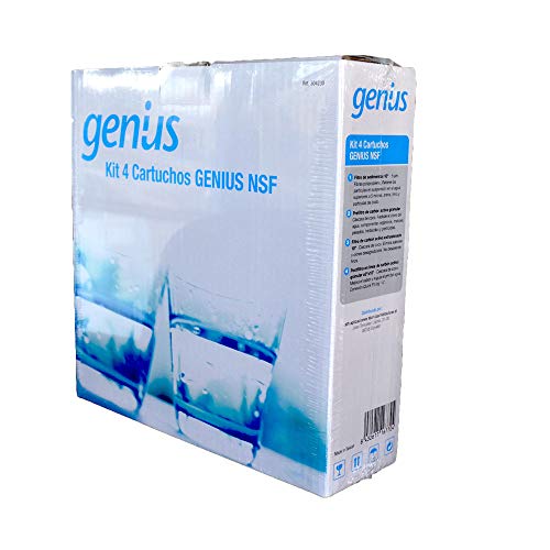 ATH - Recambios osmosis Genius NFS - Cartucho Superior Conexión Directa. Antibacterias 304230