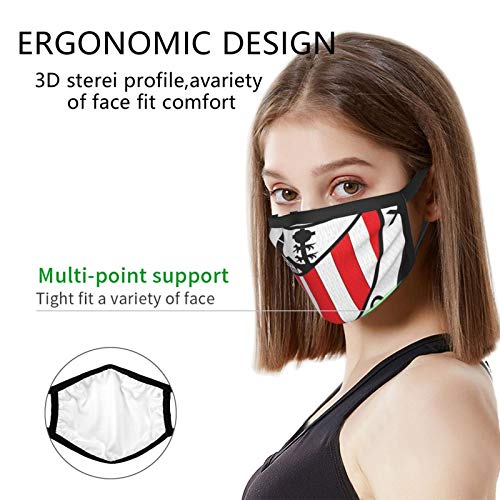Athletic Bilbao 2017-18 La Liga Sevilla Fc Atlético Madrid Bandana Cara Polvo Viento Protección solar para Mujeres Hombres Athletic Bilbao 2017-18 La Liga Sevilla Fc Atlético Madrid Bandana Cara Polvo Viento Protección solar para Mujeres Hombres