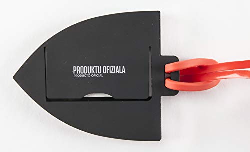 Athletic Club de Bilbao Etiqueta para Equipaje - Producto Oficial del Equipo, Identificador de Maleta, mochila, bolsa de gimnasio con Goma de Sujeción y Anverso para los Datos del Viajero Athletic Club de Bilbao Etiqueta para Equipaje - Producto Oficial del Equipo, Identificador de Maleta, mochila, bolsa de gimnasio con Goma de Sujeción y Anverso para los Datos del Viajero