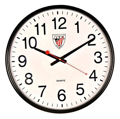 ATHLETIC CLUB DE BILBAO - Reloj de Pared 45 cm RE03AC00 - Negro