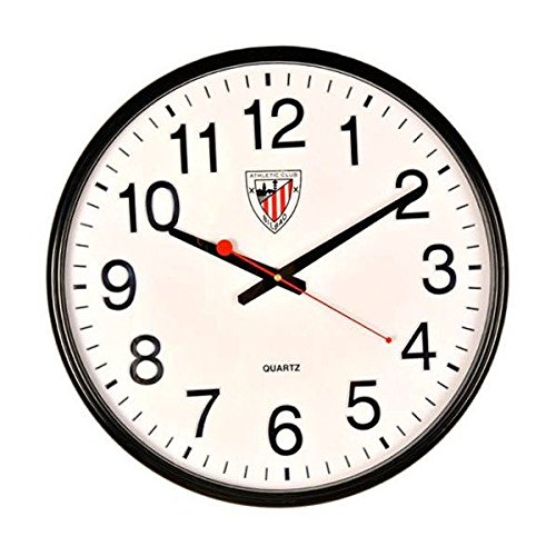 ATHLETIC CLUB DE BILBAO - Reloj de Pared 45 cm RE03AC00 - Negro ATHLETIC CLUB DE BILBAO - Reloj de Pared 45 cm RE03AC00 - Negro