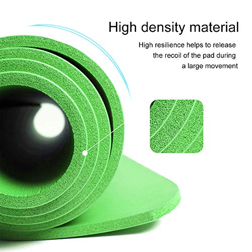 ATIVAFIT - Esterilla de yoga sin ftalatos, antideslizante y respetuosa con las articulaciones, apta para yoga, pilates o gimnasia, con correa de transporte, 183 x 61 x 1 cm, Verde 2, 183* 61* 1 cm ATIVAFIT - Esterilla de yoga sin ftalatos, antideslizante y respetuosa con las articulaciones, apta para yoga, pilates o gimnasia, con correa de transporte, 183 x 61 x 1 cm, Verde 2, 183* 61* 1 cm