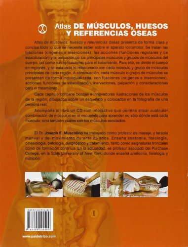 Atlas de músculos, huesos y referencias óseas (Libro + CD) (Color) (Medicina) Atlas de músculos, huesos y referencias óseas (Libro + CD) (Color) (Medicina)