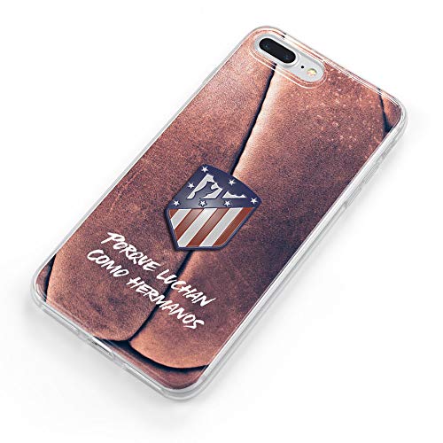 Atlético de Madrid Funda para Xiaomi MI A2-6X Oficial Luchan como Hermanos - Funda móvil de Silicona Flexible y Resistente para Proteger tu Smartphone