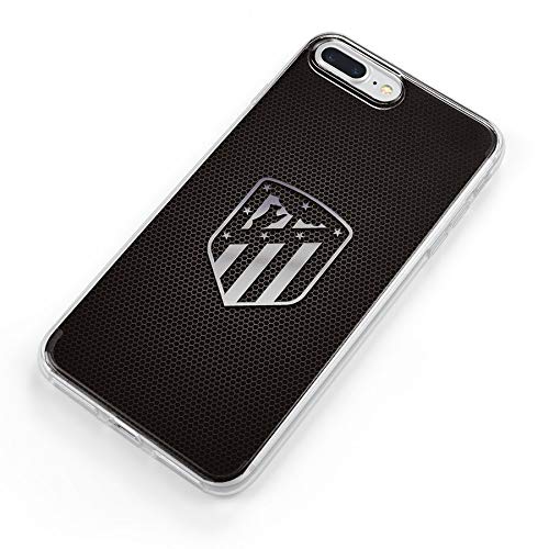 Atlético de Madrid Funda para Xiaomi Mi A2 Lite Oficial Escudo Plata - Funda de Silicona Flexible y Resistente para Proteger tu móvil