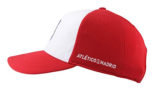 Atlético de Madrid Gorra Adulto Rojiblanco Producto Oficial - Nuevo Escudo