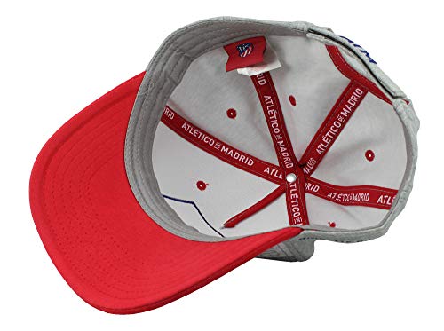Atlético de Madrid Gorra Infantil Gris, Azul Marino y Rojo Producto Oficial - Nuevo Escudo Atlético de Madrid Gorra Infantil Gris, Azul Marino y Rojo Producto Oficial - Nuevo Escudo
