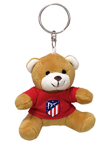 Atletico de Madrid Llavero Osito Llavero, 25 cm, Multicolor