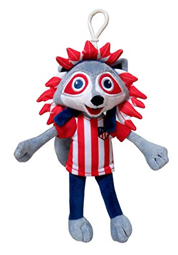 Atletico de Madrid M-02-ATL Peluche Indi con Gancho para Colgar, 20 cm