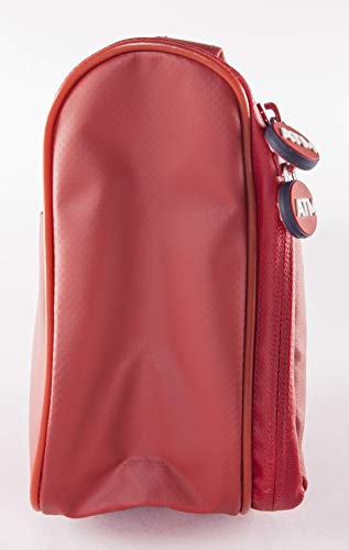 Atlético de Madrid Neceser de Viaje - Producto Oficial del Equipo, con Percha para Colgar y Varias Alturas para Guardar Artículos de Aseo Atlético de Madrid Neceser de Viaje - Producto Oficial del Equipo, con Percha para Colgar y Varias Alturas para Guardar Artículos de Aseo