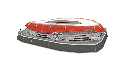 Atlético de Madrid- Puzzle 3D Estadio Wanda Metropolitano con Luz (Eleven Force 14061)