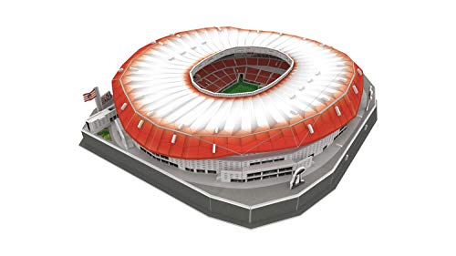 Atlético de Madrid- Puzzle 3D Estadio Wanda Metropolitano con Luz (Eleven Force 14061)