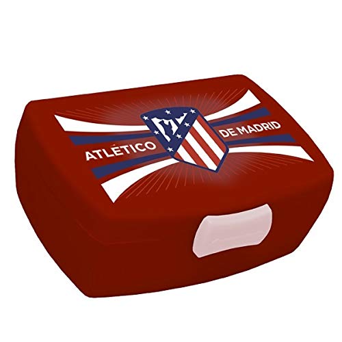 ATLETICO DE MADRID SANWICHERA Fiambrera, Adultos Unisex, Rojo (Rojo), Talla Única ATLETICO DE MADRID SANWICHERA Fiambrera, Adultos Unisex, Rojo (Rojo), Talla Única