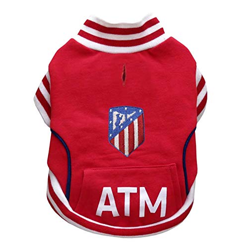 Atletico de Madrid SU-01M-ATL Sudadera para Perro, Talla M