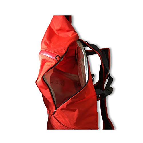 ATOMIC AL5043210 Mochila de esquí Touring para Hombre y Mujer, Backland 22+, Unisex Adulto, Rojo Claro, 22 litros+, 510 x 140 x 320 cm